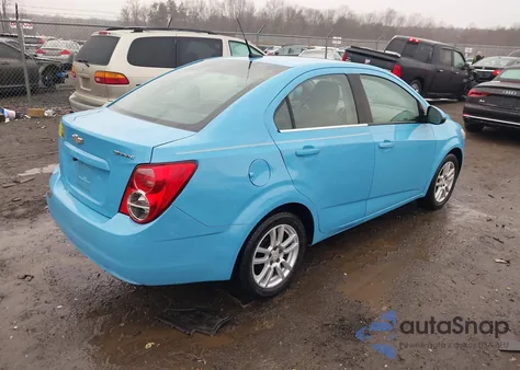 2014 Chevrolet Sonic Ls Auto из США, поврежденный, VIN 1G1JA5SH4E4158111